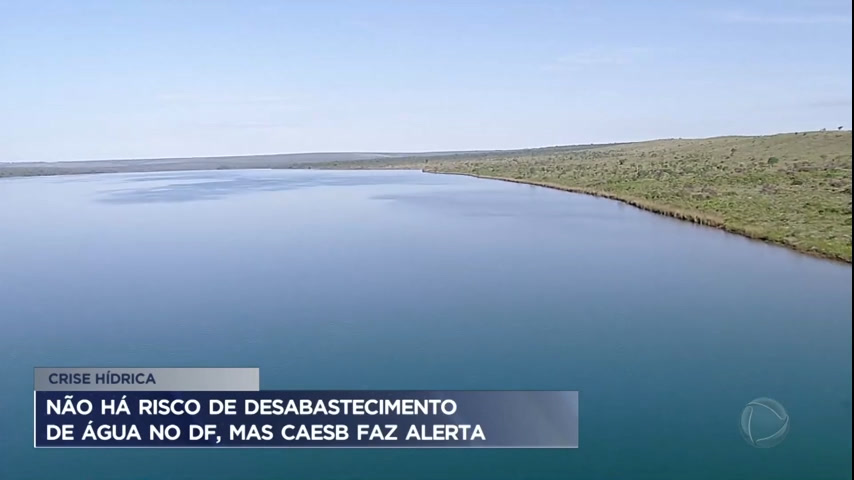 Vídeo: Caesb diz que DF não apresenta risco de insegurança hídrica