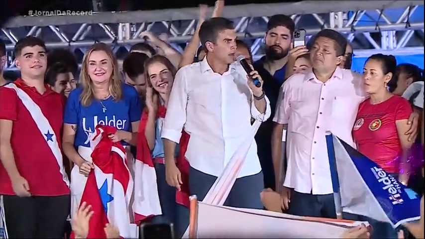Vídeo: Helder Barbalho é reeleito governador do Pará com mais de 70% dos votos