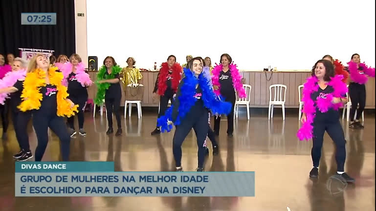 Vídeo: Grupo de mulheres de mais de 50 anos é escolhido para dançar na Disney