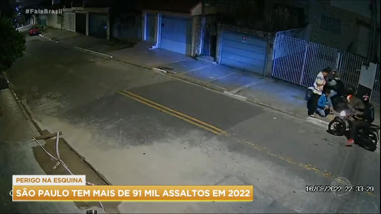 Vídeo: São Paulo registra mais de 90 mil assaltos em 2022