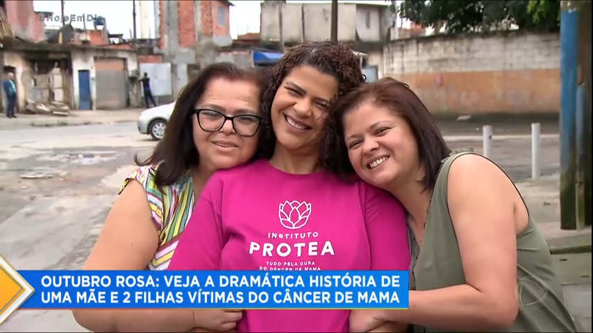 Vídeo: Mulheres da mesma família enfrentam luta contra câncer de mama