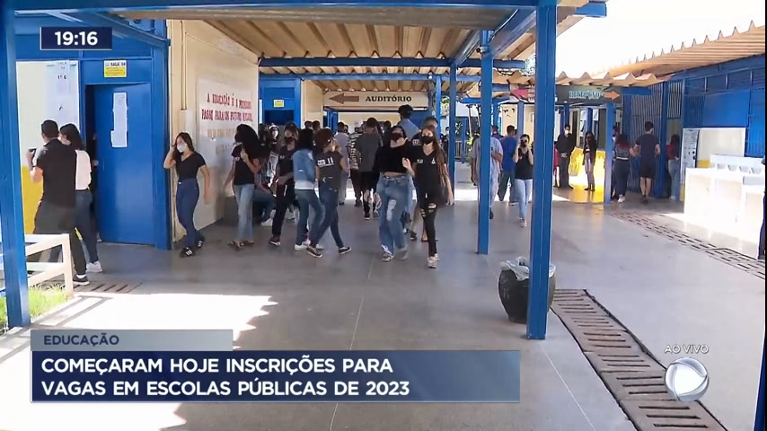 Vídeo: Abertas inscrições para vagas em escolas públicas de 2023