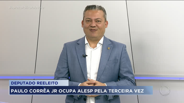 Vídeo: Paulo Corrêa Jr. é reeleito deputado estadual com 62.239 votos