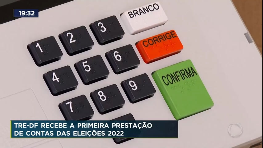 Vídeo: TRE-DF recebe a primeira prestação de contas das eleições 2022