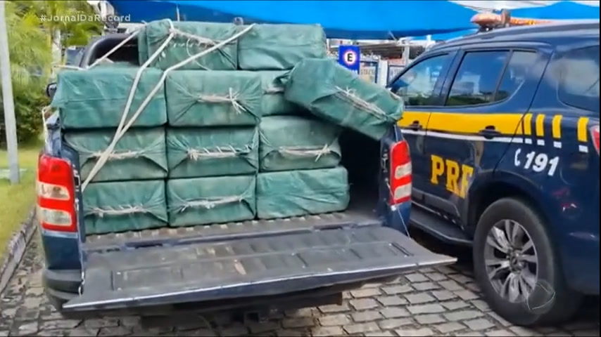 Vídeo: PRF registra aumento no número de apreensões de cocaína nas estradas do país