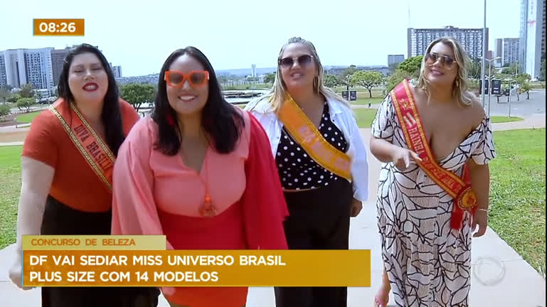 Vídeo: DF vai sediar Miss Universo Brasil Plus Size