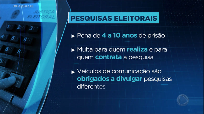 Vídeo: Pesquisas eleitorais: projeto prevê prisão em casos de fraudes