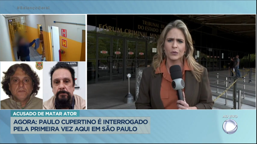 Vídeo: Paulo Cupertino será interrogado pela primeira vez pela Justiça de São Paulo