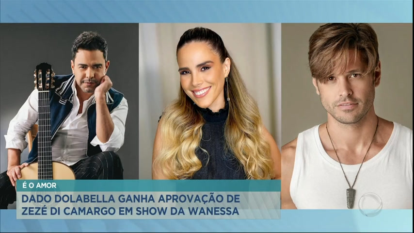 Vídeo: Wanessa e Dado Dolabella têm a aprovação de Zezé Di Camargo