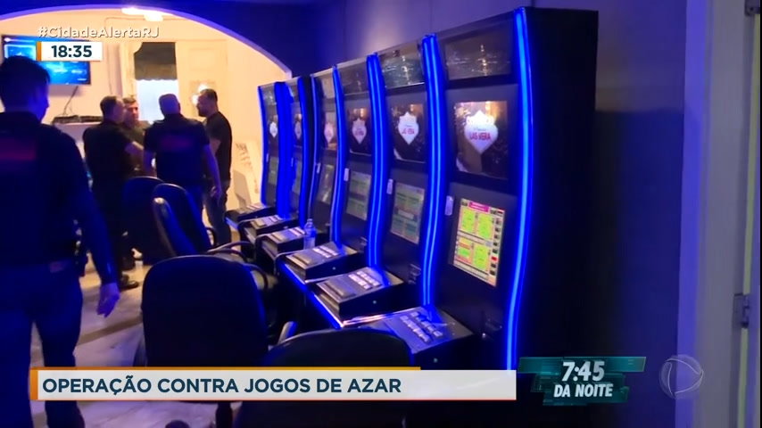 Vídeo: MP faz operação contra jogos de azar em São Conrado