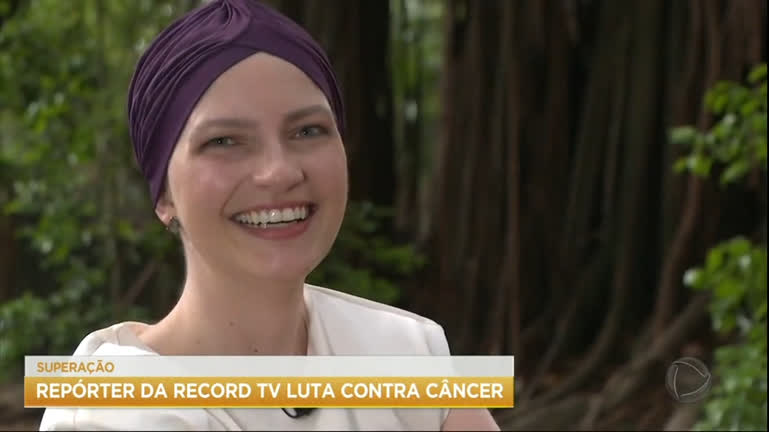 Vídeo: Repórter da Record TV revela luta contra o câncer de mama