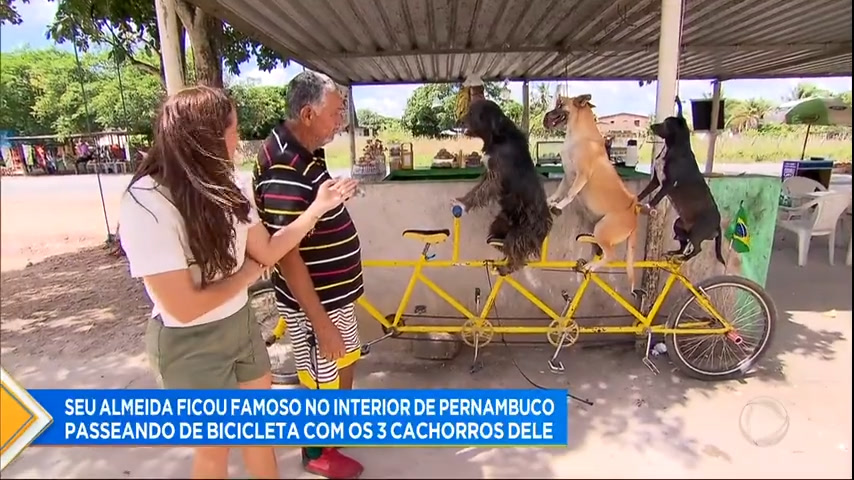 Vídeo: Personagens do Brasil: Conheça o Seu Almeida, aposentado apaixonado por bicicletas