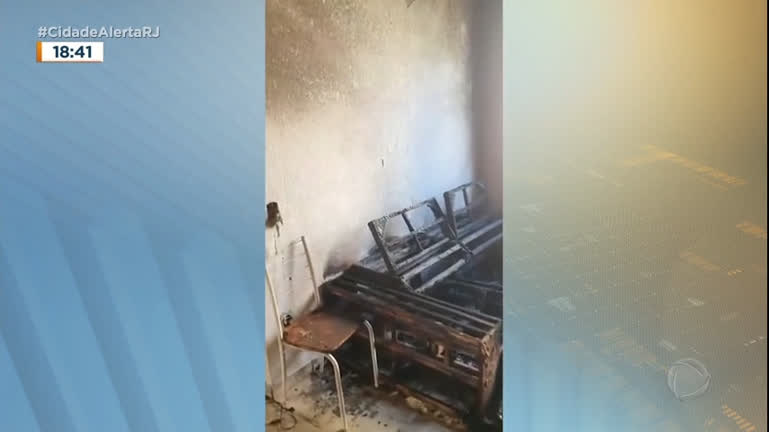Vídeo: Homem coloca fogo em apartamento da ex-namorada na zona oeste do Rio
