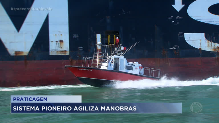 Vídeo: Manobras de navios no Porto de Santos