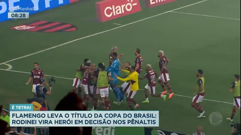 Vídeo: Flamengo vence Corinthians nos pênaltis e conquista a Copa do Brasil