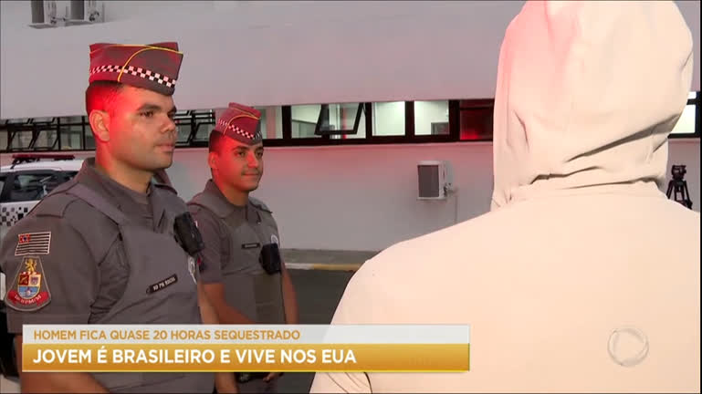 Vídeo: Jovem brasileiro que vive nos EUA é vítima de sequestro durante visita a familiares em SP
