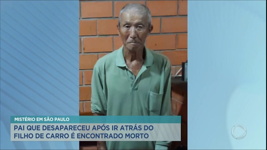 Vídeo: Corpo de idoso desaparecido é encontrado em estrada de São Paulo