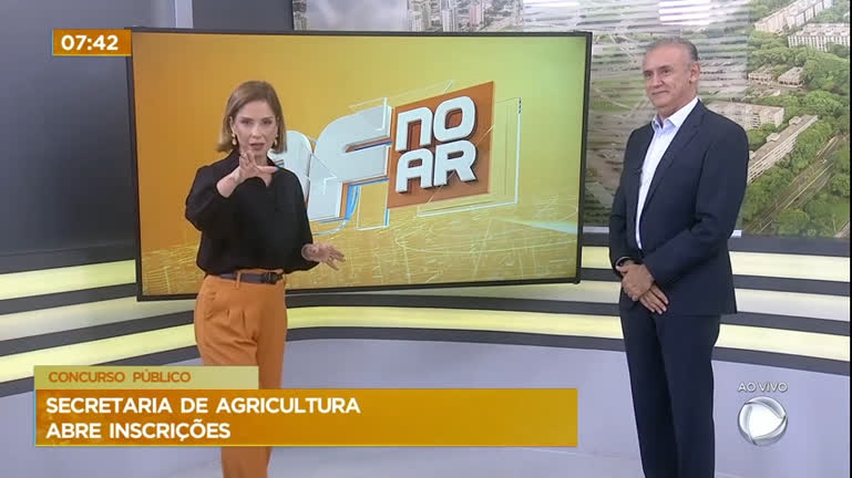 Vídeo: Concursos: Secretaria de Agricultura do DF abre inscrições nesta quarta (26)