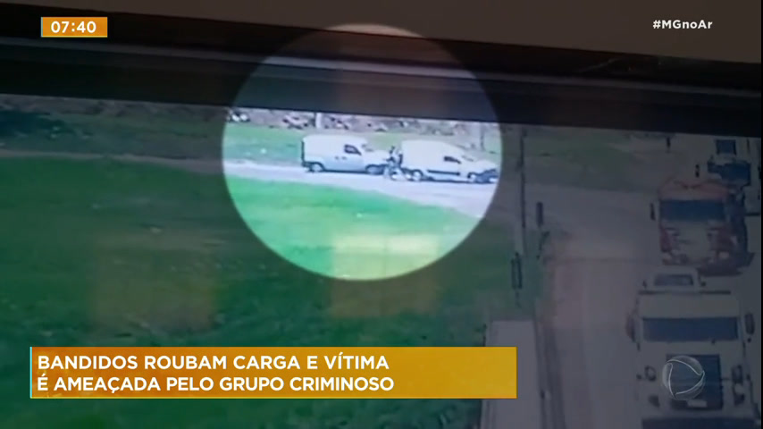 Vídeo: Câmeras flagram assalto próximo ao Anel Rodoviário, em BH