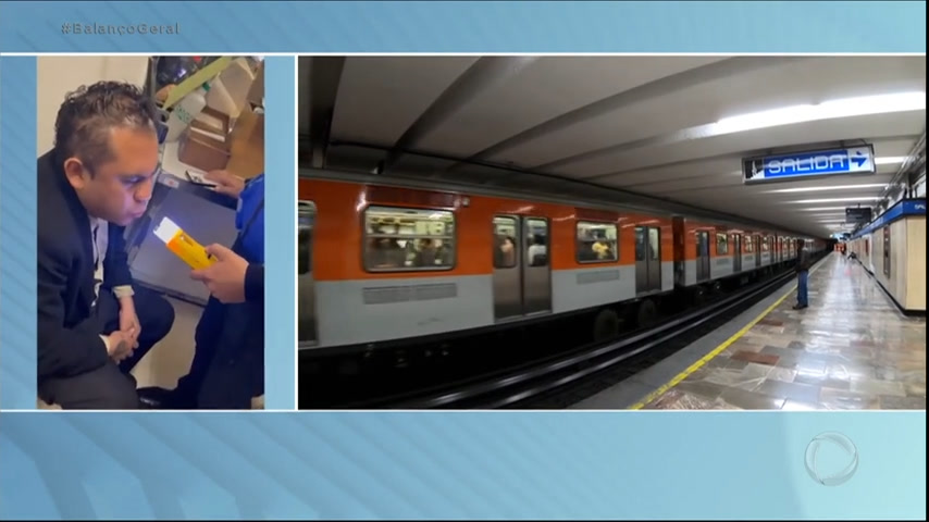 Vídeo: Maquinista conduz metrô perigosamente e faz teste do bafômetro