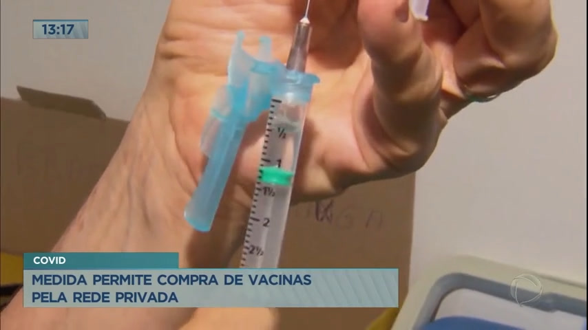 Vídeo: Medida permite compra de vacinas contra Covid-19 pela rede privada