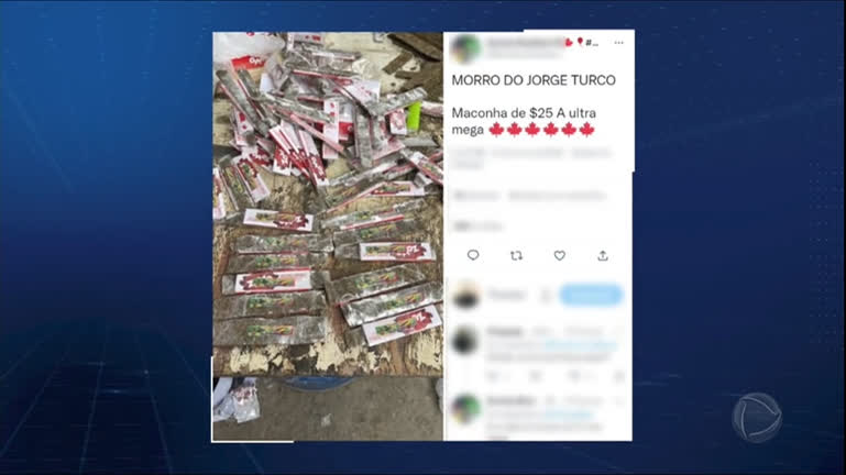 Vídeo: Traficantes do Rio de Janeiro usam redes sociais e oferecem serviços de entrega para vender drogas