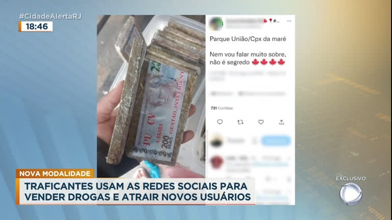 Vídeo: Traficantes usam redes sociais para vender drogas em São Gonçalo (RJ)