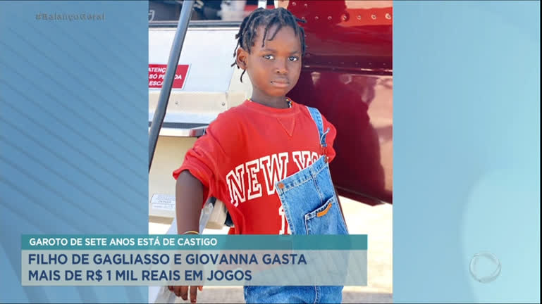 Vídeo: Filho de Giovanna Ewbank e Bruno Gagliasso fica de castigo após gastar mais de R$ 1.000 em jogos