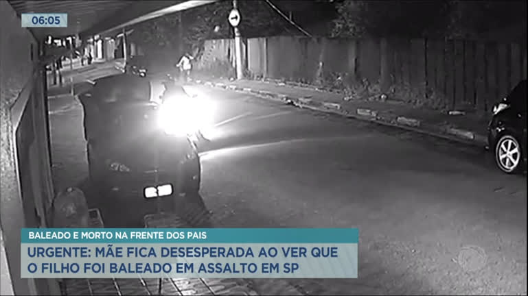 Vídeo: Mãe presencia assassinato do filho em Osasco (SP)