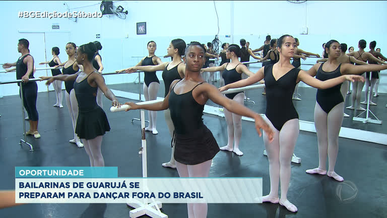 Vídeo: Bailarinas de Guarujá são selecionadas para intercâmbio em Nova Iorque
