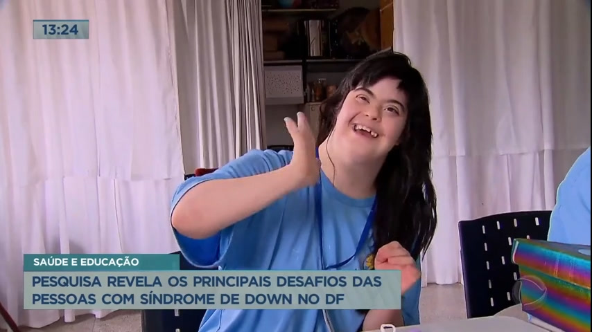 Vídeo: Pesquisa revela os principais desafios das pessoas com Síndrome de Down no DF