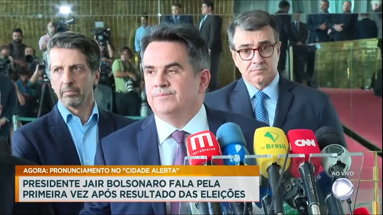 Vídeo: Ciro Nogueira diz que Bolsonaro autorizou início da transição de governo