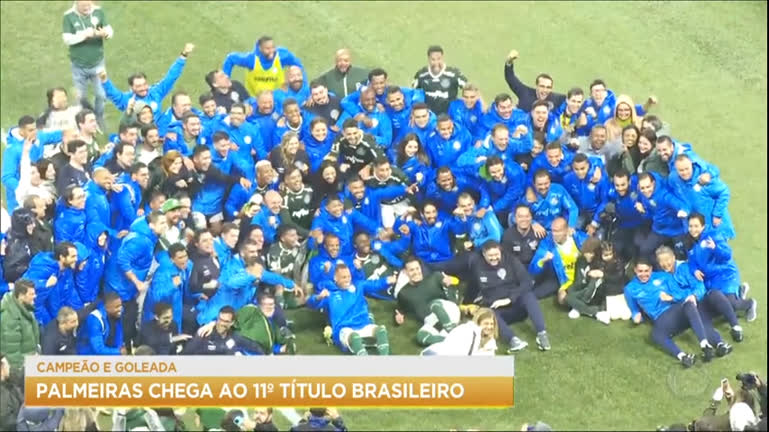 Vídeo: Fala Esporte : Palmeiras garante título a três rodadas para o fim do Brasileirão