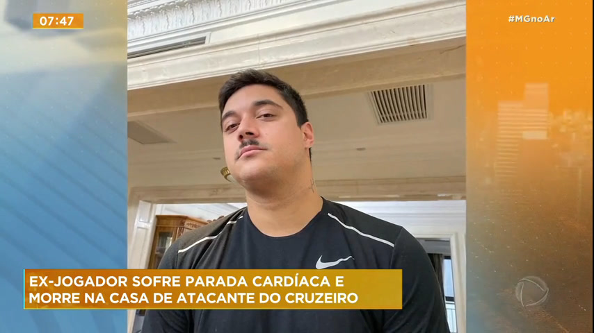 Vídeo: Ex-jogador do Coritiba morre em BH após parada cardíaca