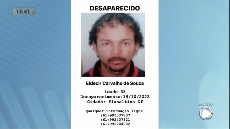 Vídeo: Família procura por homem desaparecido no Sol Nascente