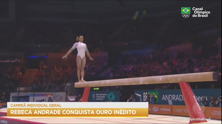 Vídeo: Fala Esporte: Rebeca Andrade faz história e conquista ouro no Mundial de Ginástica Artística