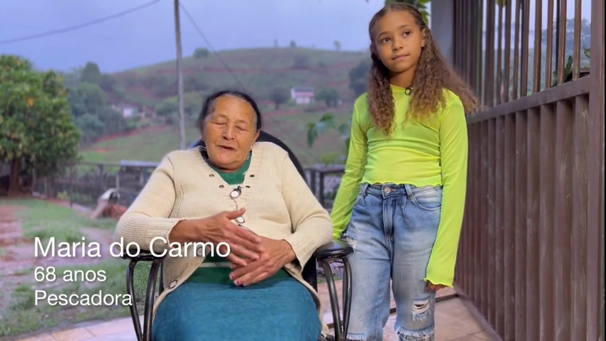 Vídeo: Tragédia de Mariana: idosa que criou a família em contato com o rio Doce quer a neta longe do curso d'água