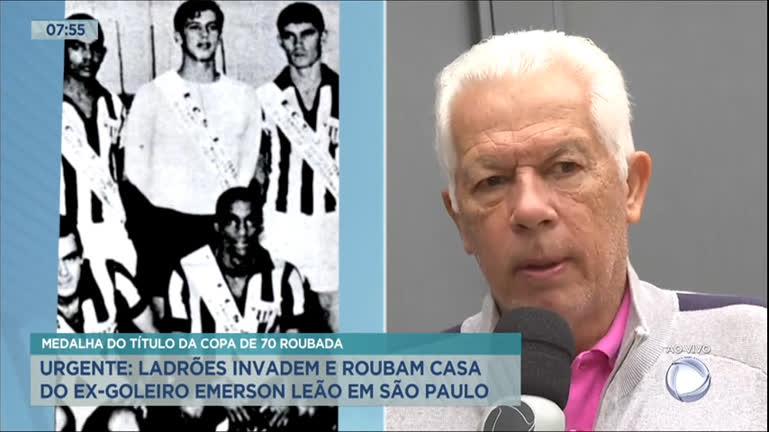 Vídeo: Bandidos invadem e fazem a limpa na casa do ex-goleiro Emerson Leão