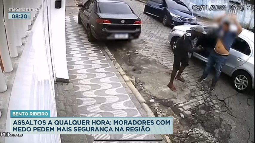 Vídeo: Moradores pedem mais segurança em Bento Ribeiro, na zona norte do Rio