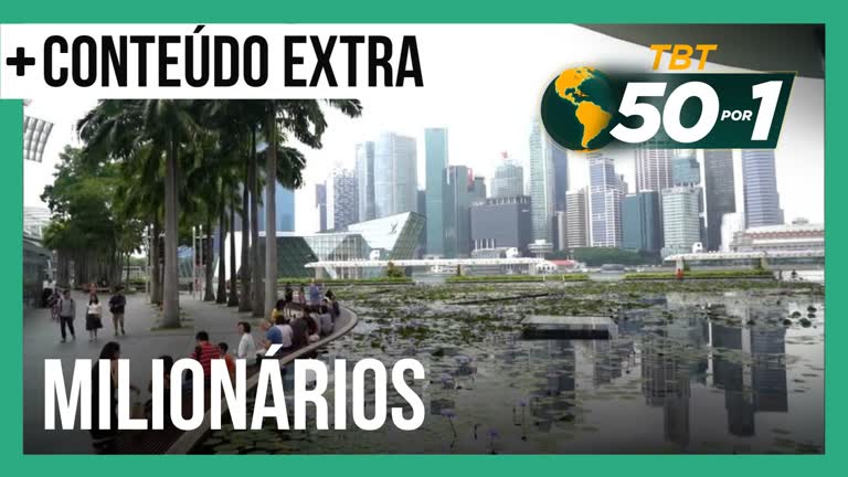 Vídeo: TBT 50 Por 1 | Conheça a cidade que mais tem milionários por metro quadrado