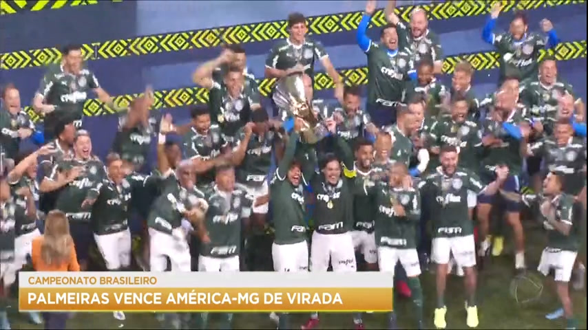 Vídeo: Fala Esporte: Palmeiras bate América-MG e faz festa pelo título brasileiro