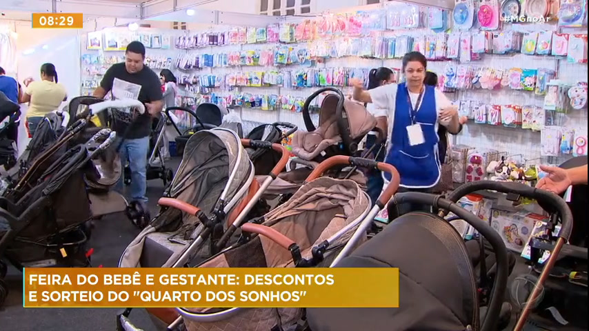 Vídeo: Feira do Bebê e da Gestante movimenta BH até domingo (13)