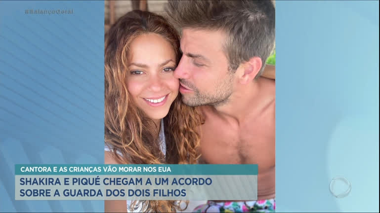 Vídeo: Shakira vence braço de ferro com Piqué e vai levar filhos para morar nos EUA