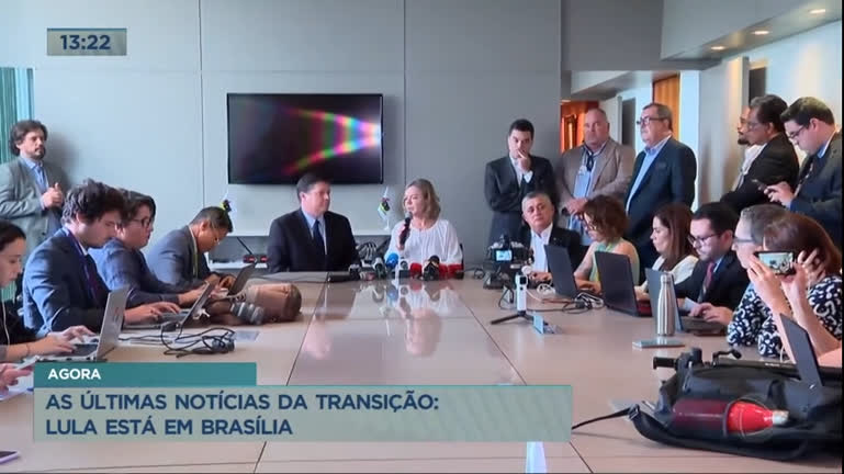 Vídeo: Lula se encontra com equipes de transição em Brasília