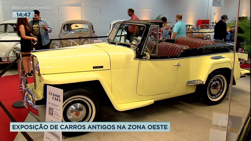 EXPOSIÇÃO CARROS ANTIGOS CONJUNTO NACIONAL