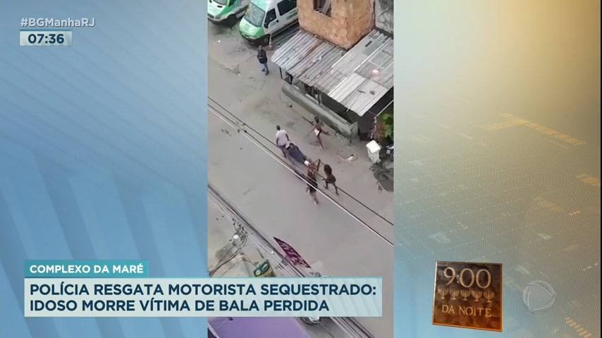 Vídeo: Idoso morre após confronto entre policiais e criminosos no Complexo da Maré