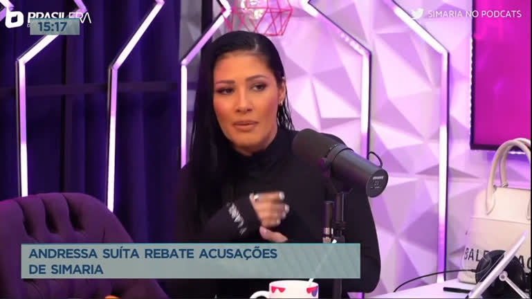 Vídeo: Andressa Suíta nega ter pedido conselhos para Simaria