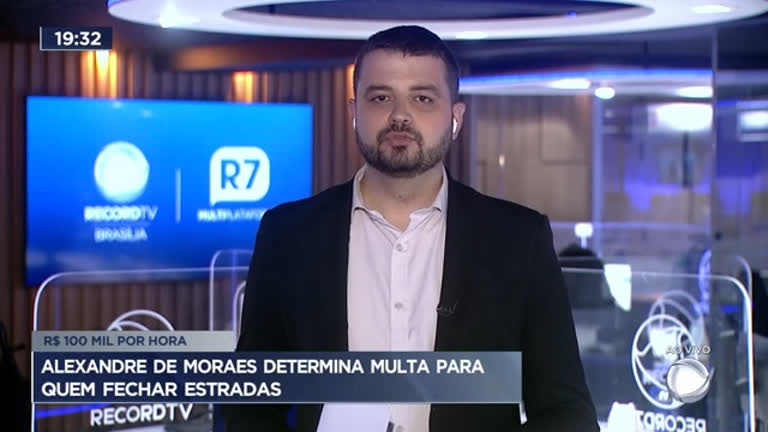 Vídeo: Alexandre de Moraes determina desobstrução das vias interditadas
