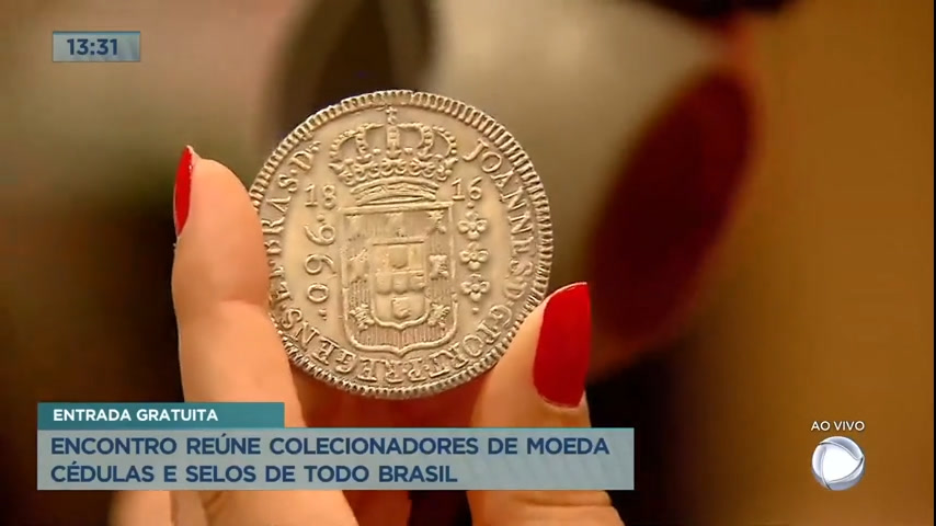 Vídeo: Encontro reúne colecionadores de moedas e selos de todo Brasil