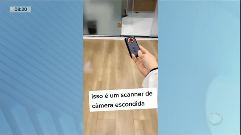 Vídeo: Câmeras escondidas monitoram pessoas em locais públicos ou quartos alugados